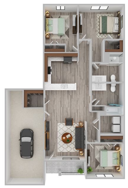 3853 bed, 2 bath type B-1.JPG